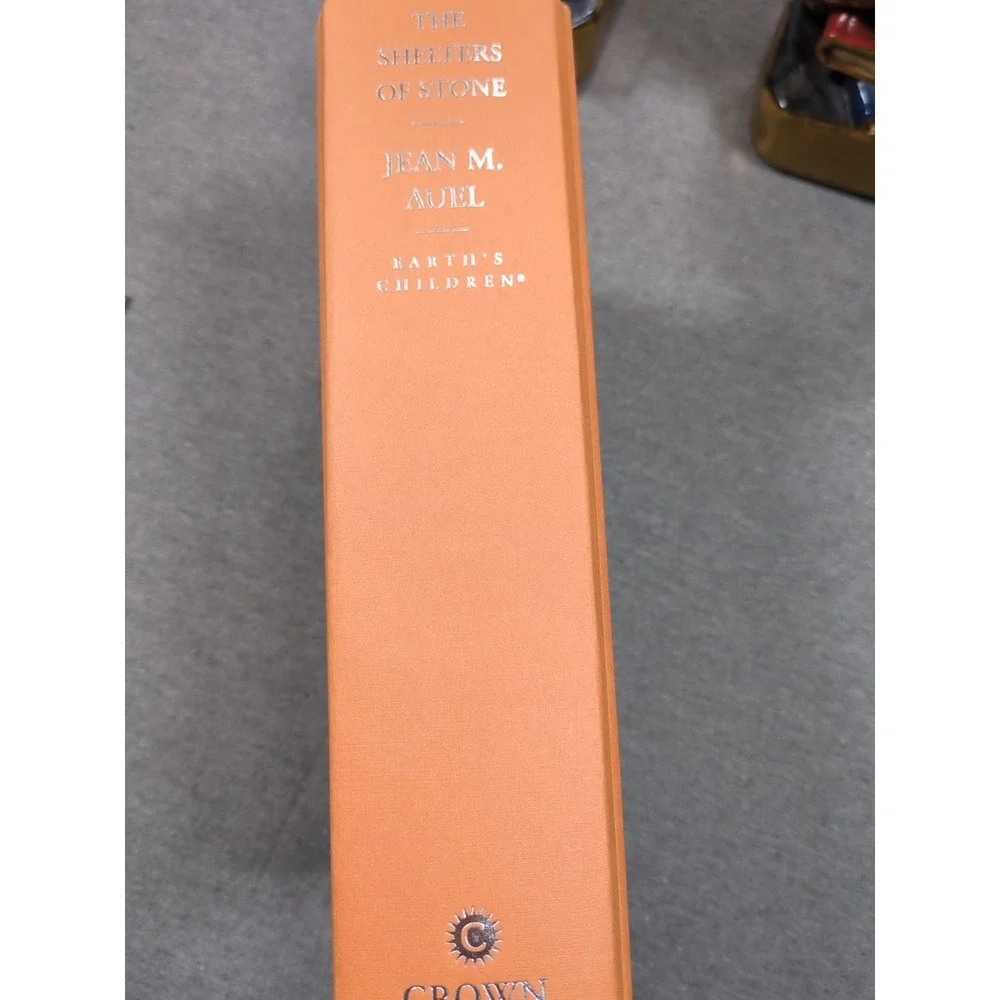The Shelters Of Stone By Jean M. Auel 1st Edition 1st Printing Hardcover‎ VG VTG